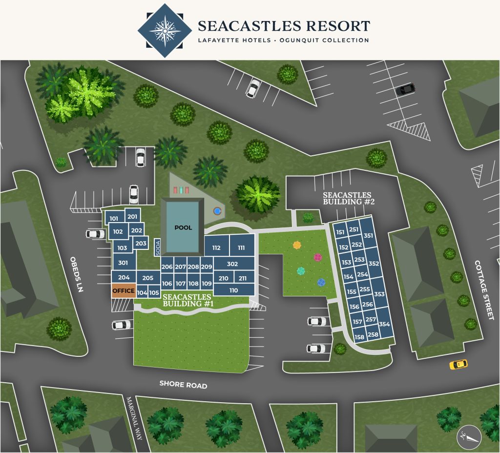 seacastles property map ogunquit beach