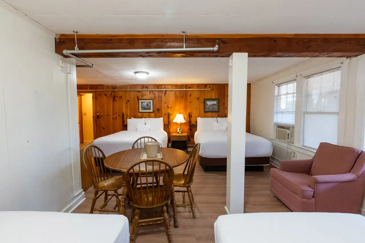 betty doon family ground level room 9 all beds view