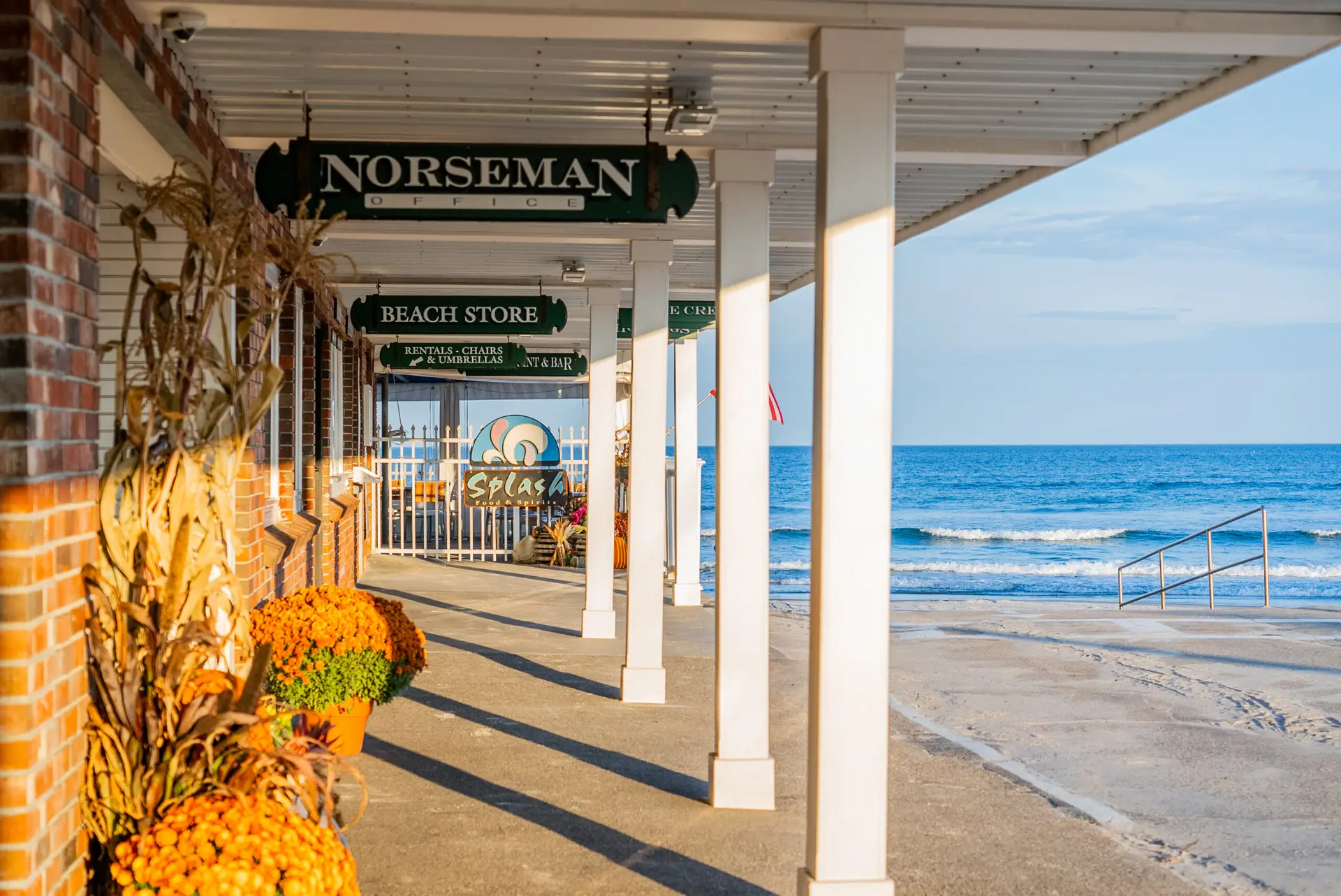 Norseman Beach Store Autumn